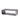 Fusion RA70 010-12466-00 single DIN mounting cage, grey slotted steel sleeve, low side view