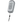 Quick FRRRCH02P000A00 RRC H02+ TX handheld radio remote, grey two-button transmitter with a black lanyard