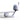 Scanstrut DPT-OA strut holding a white satellite dome and light mast over an open array radar, side view