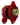 Balmar XT series alternator 170A 12V, XT-DF4-170-K6, red alternator with a gold K6 pulley and a 4 inch dual foot mount