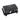 Raymarine E70476 AIS700 Class B transceiver with integrated splitter, black unit with two round sockets, front view