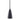 Garmin GT8HW-IF 010-12401-20 ice fishing transducer, close view of black bell body with Garmin lettering
