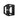 Raymarine A80713 Alpha 7 single mast bracket portrait, empty black steel bracket with R logo on its side