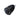 Raymarine E70673 P120 speed and temperature low-profile plastic through hull transducer, black round body and lead