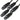 Raymarine R70014 RayNet cable puller 5 pack, five black and grey cable pulling grips on cables