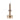 Garmin GT15M-TH 010-12402-20 transducer, upright view of bronze threaded stem with round head and cable
