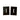 Icom MOUNT.002 flush mount kit, two dark flat pads each with a long slot, shown flat