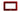 B&G BGH291018 20/20HV bezel in red, red rectangular frame with an empty window and B&G lettering