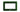 B&G BGH291019 20/20HV bezel in green, dark green rectangular frame with an empty window and B&G lettering