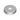 Lopolight NL400-220 white/white/red decklight, three-quarter view of silver round surface-mount dome and lens