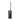 Icom IC-M37E handheld VHF radio, black and grey radio with a short antenna and a screen showing channel 16