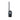 Icom IC-M85E handheld marine VHF radio, front view with antenna, display showing channel 16 and control keys