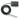 Mastervolt battery temperature sensor with 15m cable, black Mastervolt sensor pad on a long coiled lead and RJ plug