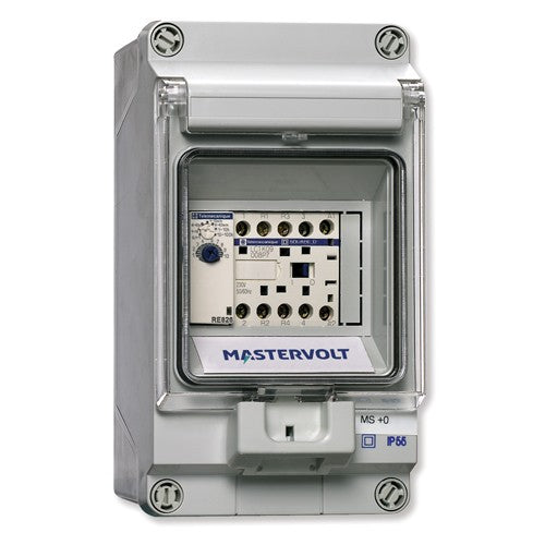 Mastervolt Masterswitch 55006010 5kW auto transfer system in IP55 box, contactor block and Mastervolt label