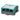 Mastervolt MasterBus Digital Switch Input 77030900, teal module with two RJ45 ports and central multi-pin socket