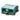 Mastervolt MasterBus Network Repeater 77031100, teal module with RJ45 ports and small green connector