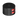 Lopolight NL301-009ST-FB-B black anodised double port light, two stacked red lenses, FB base, front view