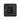 Scanstrut SC-TILE-20 black square Tile with two USB-C charging ports and lightning bolt symbol, straight-on front view