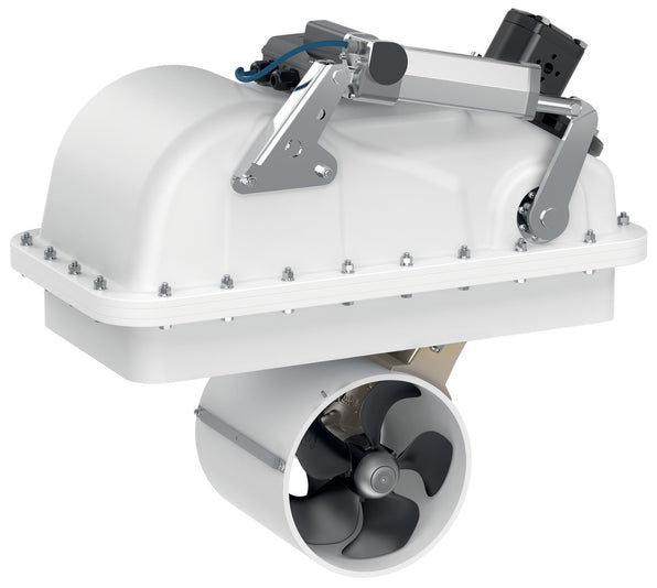 Quick FGBTR25HY150D00 BTRH250-150 hydraulic retractable thruster 150kgf, white housing, hydraulic ram, tunnel