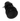 Raymarine P17 retractable plastic through hull depth transducer E26030, close angled view of the black transducer body