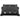 Garmin AIS 800 010-02087-00 black AIS unit, closer view of Garmin lettering and three coaxial connectors