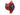 Balmar XT series alternator 250A 12V, XT-SF-250-J10, red and black alternator with a blue J10 pulley and a single foot mount