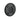 Scanstrut DS-LP-30-BLK black anodised low profile cable seal close-up, round plate with four screws and central rubber insert