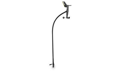 B&G 000-14984-001 WS730S 1.4 m Ocean spec vertical wind sensor only, tall curved black sensor with a vane on top