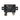 Victron CYR010230010 Cyrix-ct 12/24 V 230 A, larger view of a black combiner with Battery 1 and Battery 2 markings