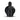 Garmin large nose cone 010-12832-21 for GT54 and GT56 transducers, front view of the black cone with two screw holes