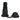 Quick FC7105000000A00 7105 watertight deck plug and socket 7 A 5 pole, black plug with a capped socket on a lanyard