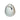 Raymarine A80370 pole mount for RS150 GPS antenna, white domed mount with vent slots and a threaded centre