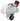 Quick FGBTRS251402B00 BTR QSY 250-140 retractable bow thruster 140kgf 24V ON/OFF, white housing, red motor, tunnel