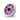 JL Audio M6 6.5 inch marine speaker 010-03093-00, white sport grille, angled front view with magenta LED ring lit