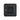 Scanstrut SC-TILE-10 black square bezel charging socket, USB-C above USB-A with lightning symbol, front view