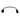 Raymarine A80489 Axiom RealVision adaptor cable 25-pin to 8-pin, curved black cable with a large and a small plug