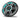 Fusion AP-FL77SPG Apollo 010-02918-13 7.7in LED marine speaker, grey sports grille with aqua lit ring
