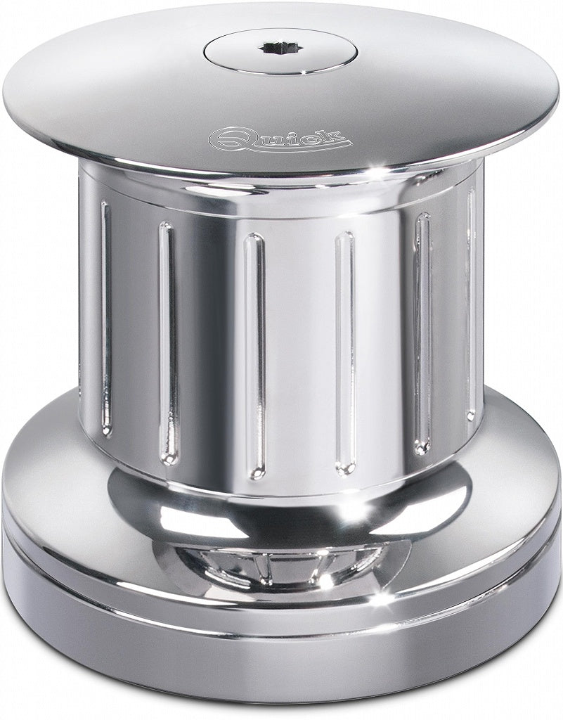 Quick FSTB83524030A00 Tumbler TB8 3524 capstan 3500W 24V, polished stainless capstan drum and base
