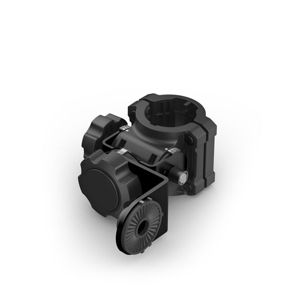 Garmin 010-13404-41 adjustable perspective shaft mount for LiveScope transducers, black clamp and knobs