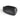 Scanstrut DS-H6-BLK black horizontal cable seal, close three-quarter view of the moulded body and Scanstrut logo