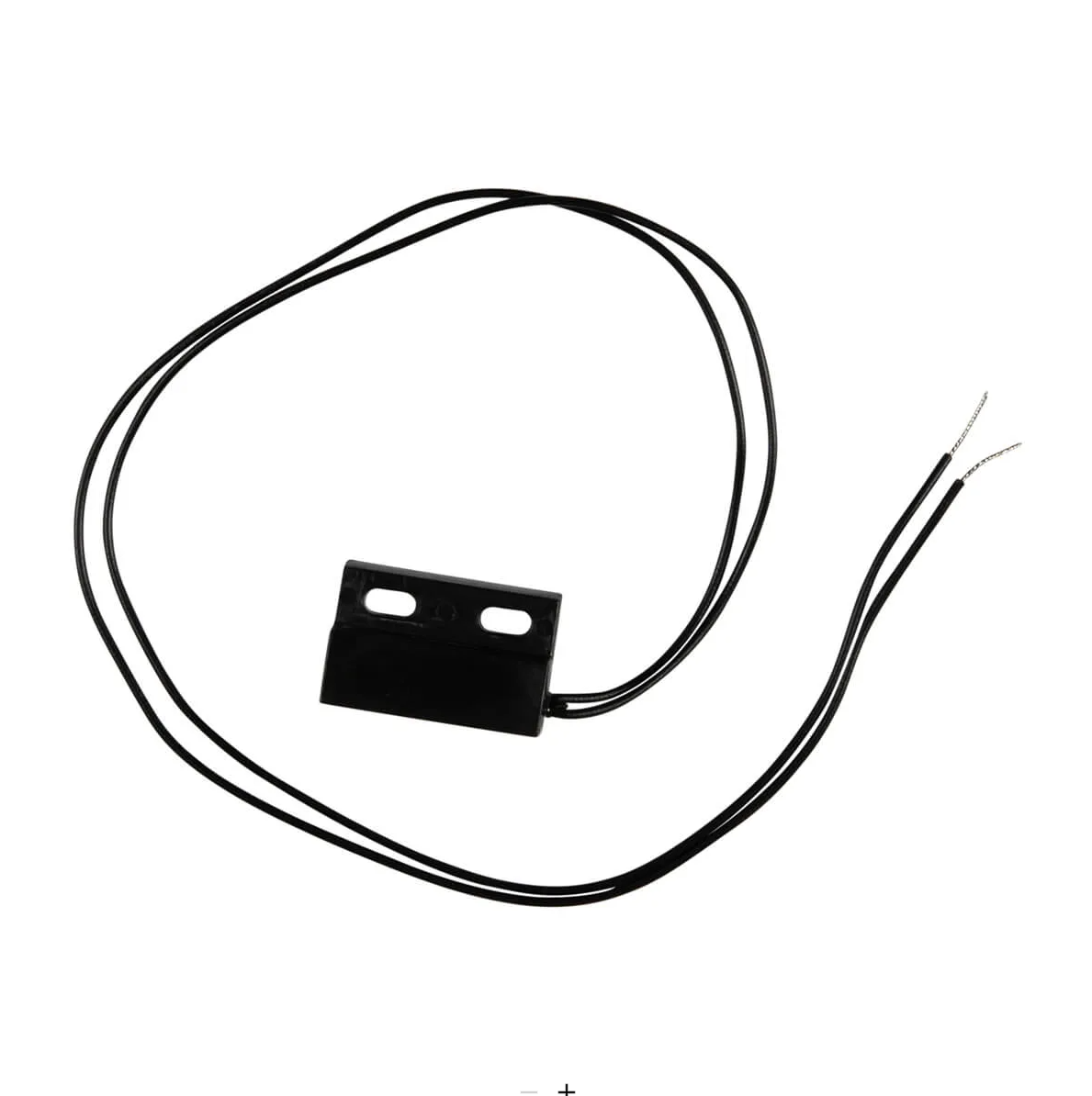 Garmin OnDeck 010-13009-03 security sensor, black magnet sensor block with two long thin wire leads