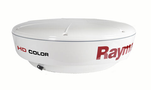 Raymarine E92143 RD424HD 4 kW 24 inch HD radome, white radome with HD Color and maroon Raymarine lettering