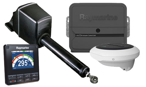 Raymarine T70158 Evolution EV-200 sail autopilot pack with Type 1 linear drive, p70 display, ACU-200 and sensor core
