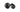 Garmin 010-12507-01 bail mount knobs for VHF 110i and VHF 210i, two black round knobs with screw shafts