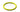 B&G Simrad 000-12232-001 ForwardScan O ring, thick yellow rubber O ring shown in three-quarter view
