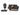 Garmin VHF 115 010-02096-00 marine radio, black unit with orange channel 16 display and coiled handset lead