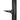 Scanstrut SC20-BLK black mast mount arm clamped to a black mast, side profile on white