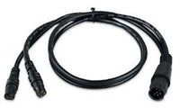 Garmin Y Dual 4 Pin Sounder to 6 Pin Transducer Adapter Cable