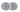 Fusion EL Series v2 010-02080-02 6.5in classic white speaker pair, no LED, front view of mesh grilles