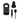 Garmin 010-12456-04 friction mount kit with speaker, black holder, base, speaker pod and 12V lead